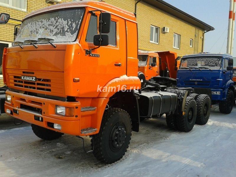 КАМАЗ 65225 вездеход 6х6 тягач