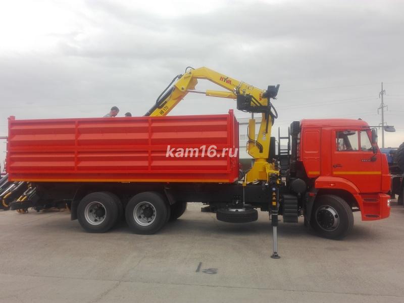 КАМАЗ 65115 самосвал с КМУ HYVA 170 (7 тн)