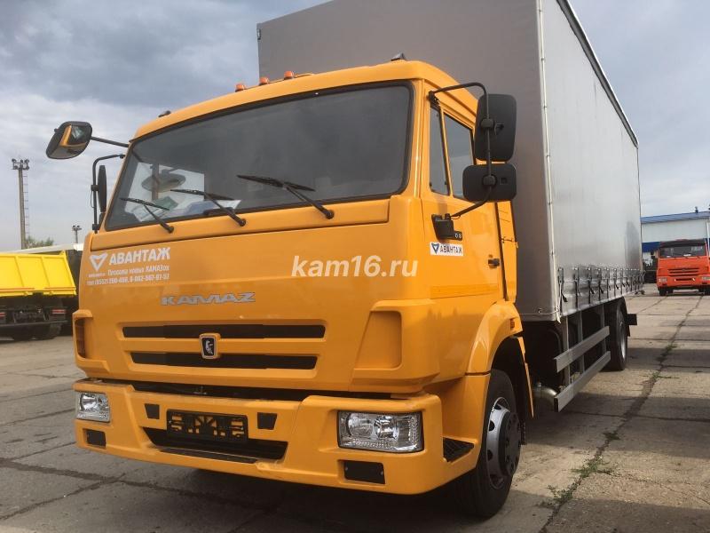 КАМАЗ 4308 шторный 7.4 м